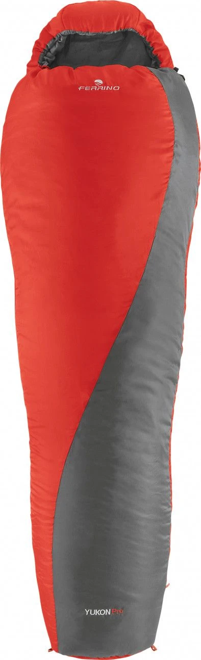 Sleeping Bag Ferrino Yukon Pro Red Gray Unisex 1 Sleeping Bag Ferrino Yukon Pro Red Gray Unisex