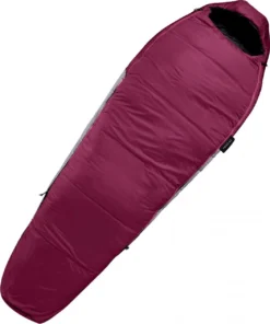 Sleeping Bag Forclaz Trek 500 5 Degrees Large Bordeaux