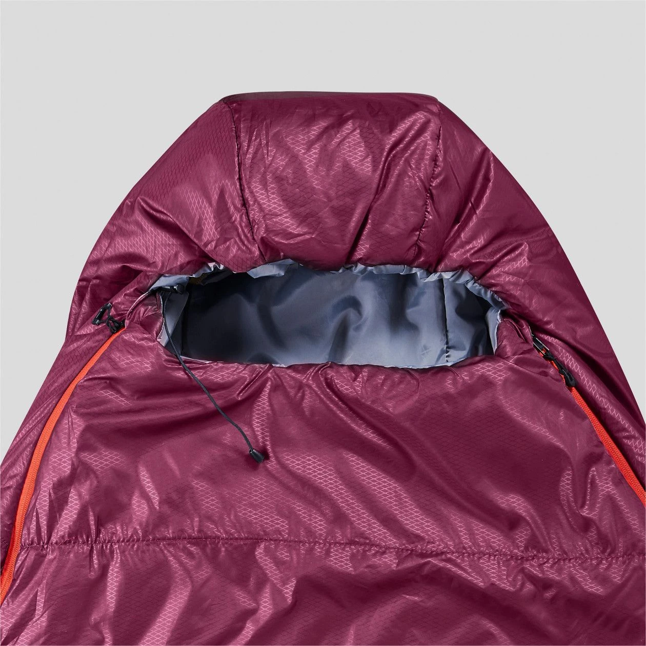 Sleeping Bag Forclaz Trek 500 5 Degrees Large Bordeaux 3 Sleeping Bag Forclaz Trek 500 5 Degrees Large Bordeaux - Image 3