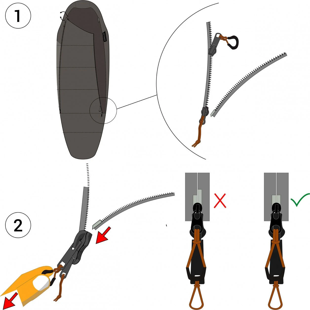 Sleeping Bag Forclaz Trek 500 5 Degrees Large Bordeaux 5 Sleeping Bag Forclaz Trek 500 5 Degrees Large Bordeaux - Image 5