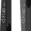 Tektro Flat Mount F5 140/160 Mm Front Adapter
