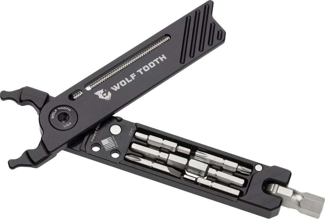 Wolf-tooth Wolf Tooth 8-Bit Pack Pliers Multi-Tool (17 Functions) Black 1 Wolf-tooth Wolf Tooth 8-Bit Pack Pliers Multi-Tool (17 Functions) Black