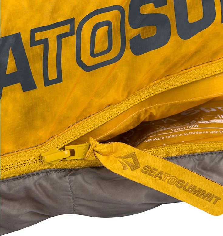 Sleeping Bag Sea To Summit Spark SpII Gray Yellow 3 Sleeping Bag Sea To Summit Spark SpII Gray Yellow - Image 3
