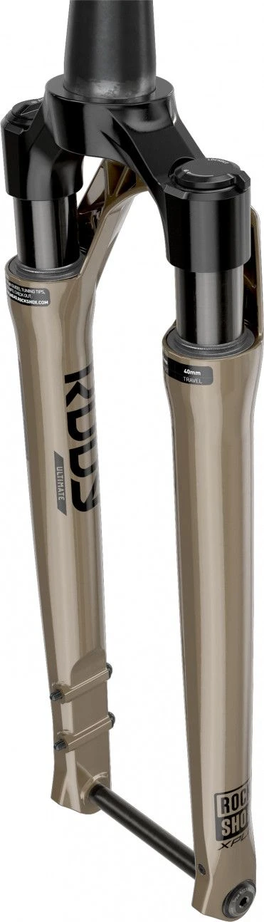 Rockshox Rudy Ultimate XPLR 700c Fork | 12x110 Mm | Offset 45 | Beige Kwiqsand 2023 2 Rockshox Rudy Ultimate XPLR 700c Fork | 12x110 Mm | Offset 45 | Beige Kwiqsand 2023 - Image 2
