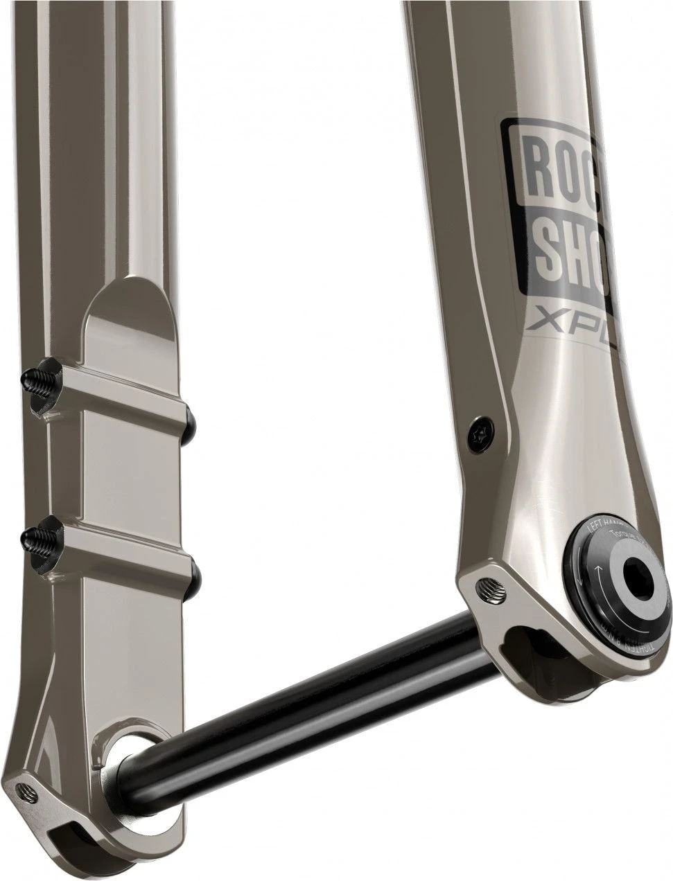 Rockshox Rudy Ultimate XPLR 700c Fork | 12x110 Mm | Offset 45 | Beige Kwiqsand 2023 7 Rockshox Rudy Ultimate XPLR 700c Fork | 12x110 Mm | Offset 45 | Beige Kwiqsand 2023 - Image 7
