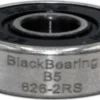 Black-bearing Black Bearing 626 2RS 6 X 19 X 6 Mm