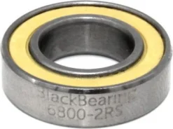 Black-bearing Black Bearing Ceramic Bearing 6800-2RS 10 X 19 X 5 Mm