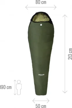 Lafuma Active 5 Khaki Unisex D Sleeping Bag -SRAM Shop 218481861bb18bb4dbbd9.94962658