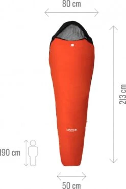 Lafuma Active 10 ° Orange Unisex D Sleeping Bag -SRAM Shop 218481961bb190694af29.41420210