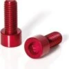 XLC Bottle Cage Bolts 7075 Alloy - Red