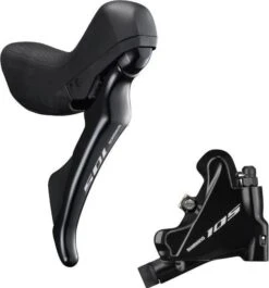 Front Disc Brake Shimano Dura-Ace ST-R7020 Hydraulic 11s (w/o Disc) Flat Mount