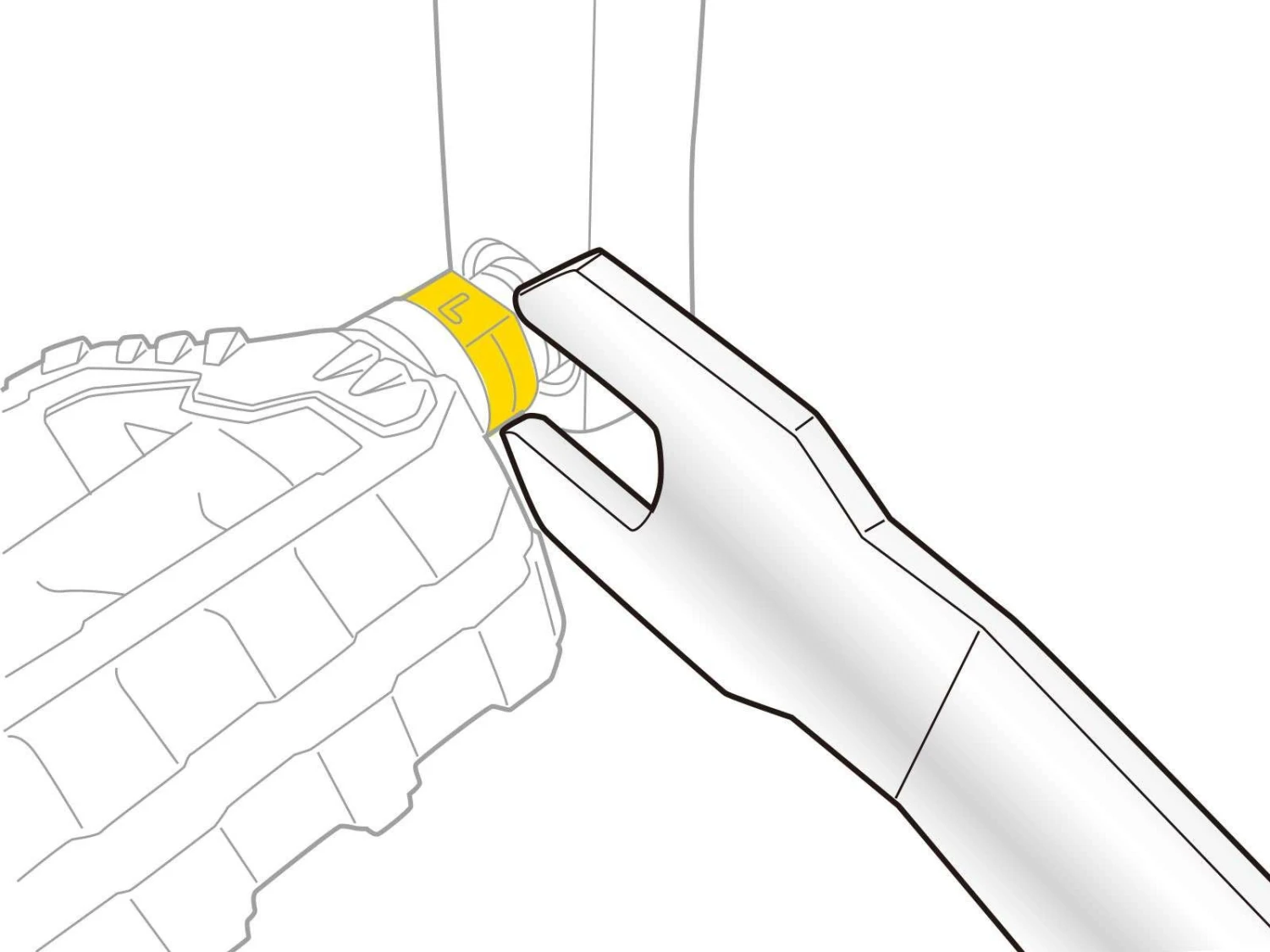 Topeak Pedal Wrench 15mm 2 Topeak Pedal Wrench 15mm - Image 2