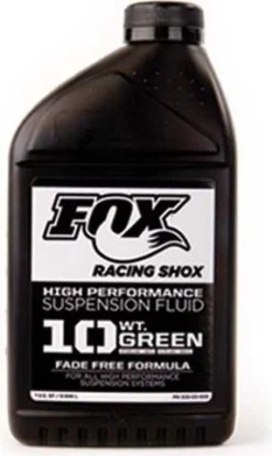 Fox Racing Shox FOX Fox Fluid 32 Oz 10 WT Fork Oil Green 940ml